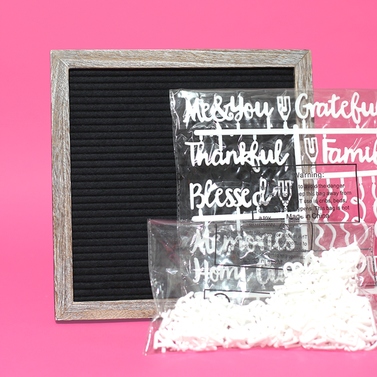 Letterboard Set (Black Letterboard)