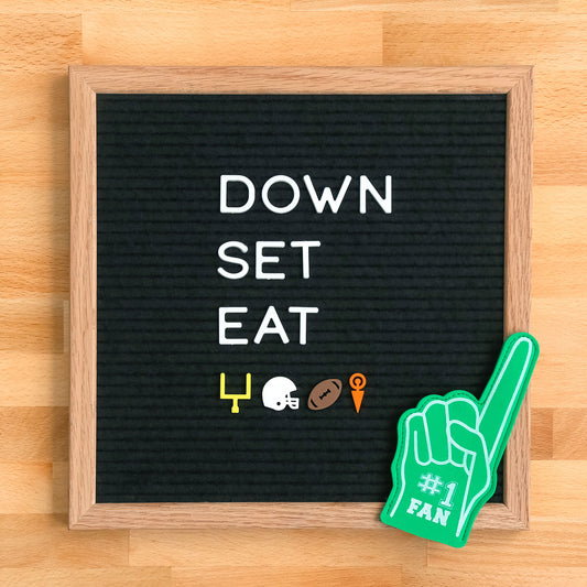 Super Bowl Party Ideas for your Letterboard