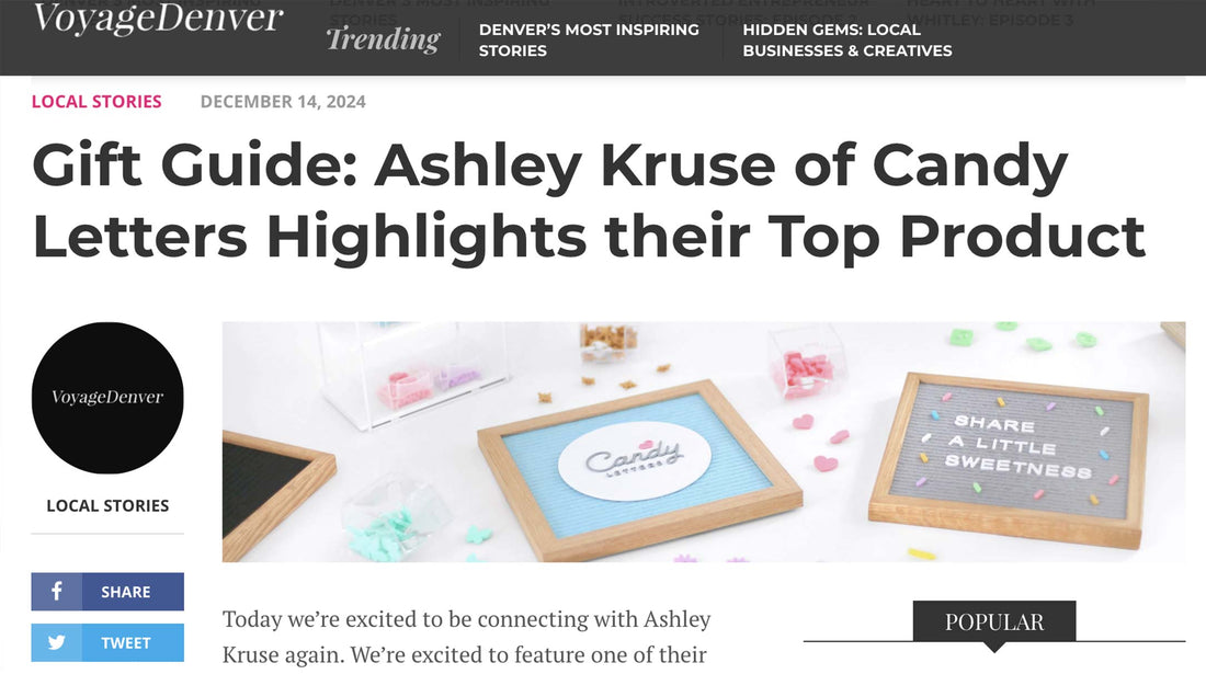 Voyage Denver Gift Guide 2024 Feature