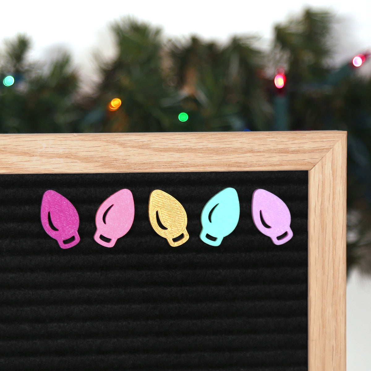 Christmas Lights Pastels