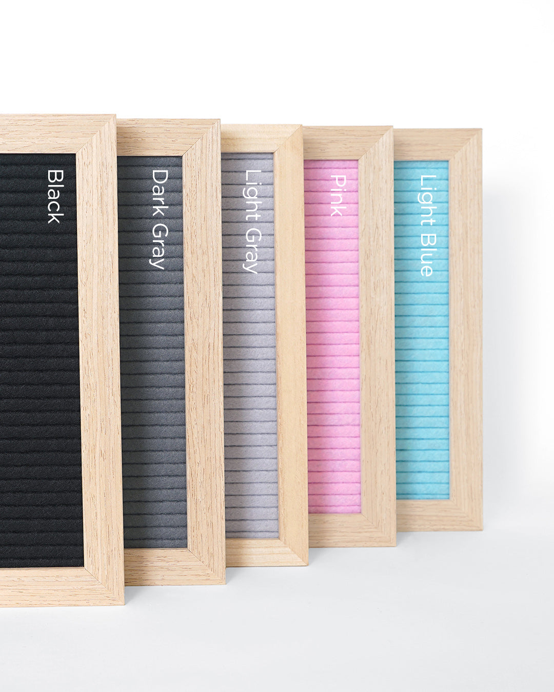 Light Blue Felt Letter Board