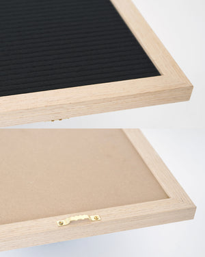 Black Felt Letter Board