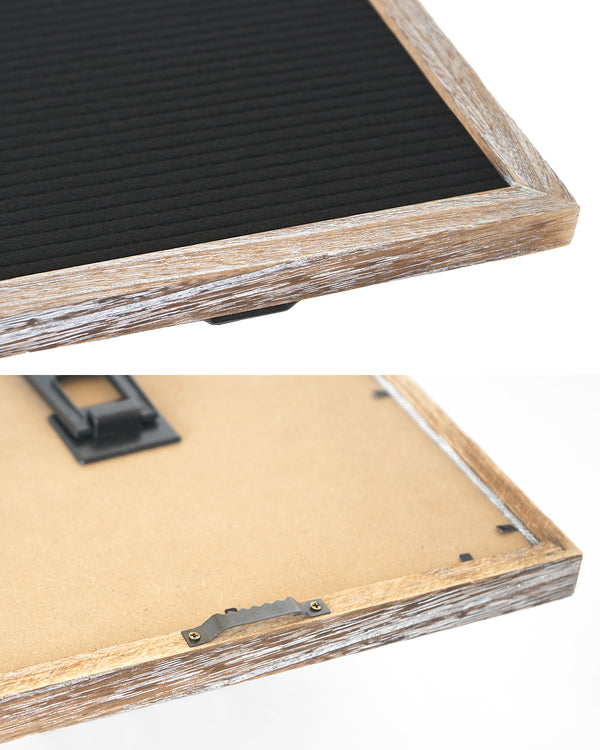 Black Farmhouse Felt Letter Board