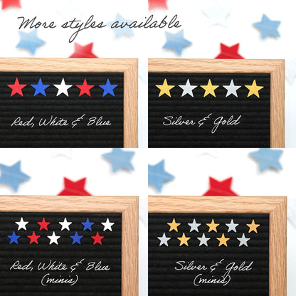 Lucky Stars - Red, White & Blue