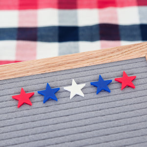 Lucky Stars - Red, White & Blue