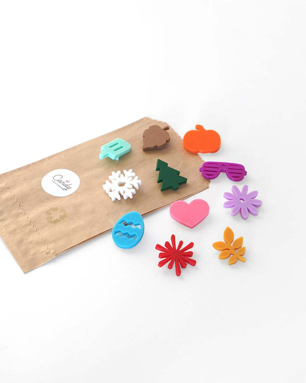 Starter Kit: Letter Board & Charms • 1 Letter Board + 12 Charms = 1 Year of DIY Decor