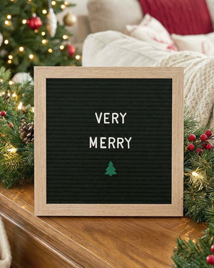 Starter Kit: Letter Board & Charms • 1 Letter Board + 12 Charms = 1 Year of DIY Decor