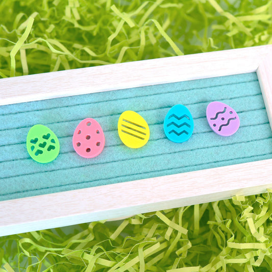 Easter Eggs (Brights) - Easter & Spring Letter Board / Letterboard Icon Collection