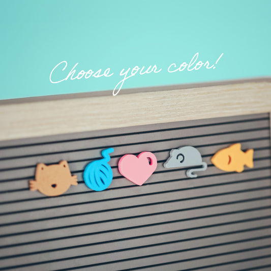 Feline Friends - Cat & New Pet Letter Board / Letterboard Icon Collection