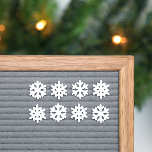 Snowflakes - White (Minis)