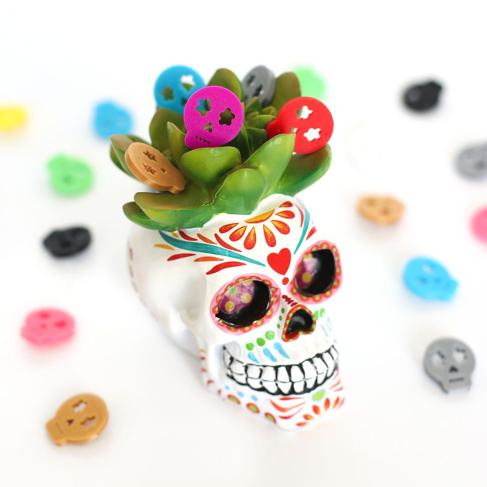 Sugar Skulls (Bolds) - Dia de Los Muertos & Day of the Dead Letter Board / Letterboard Icon Collection