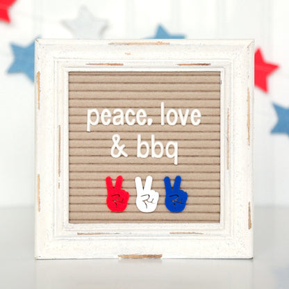 World Peace (Red, White & Blue)